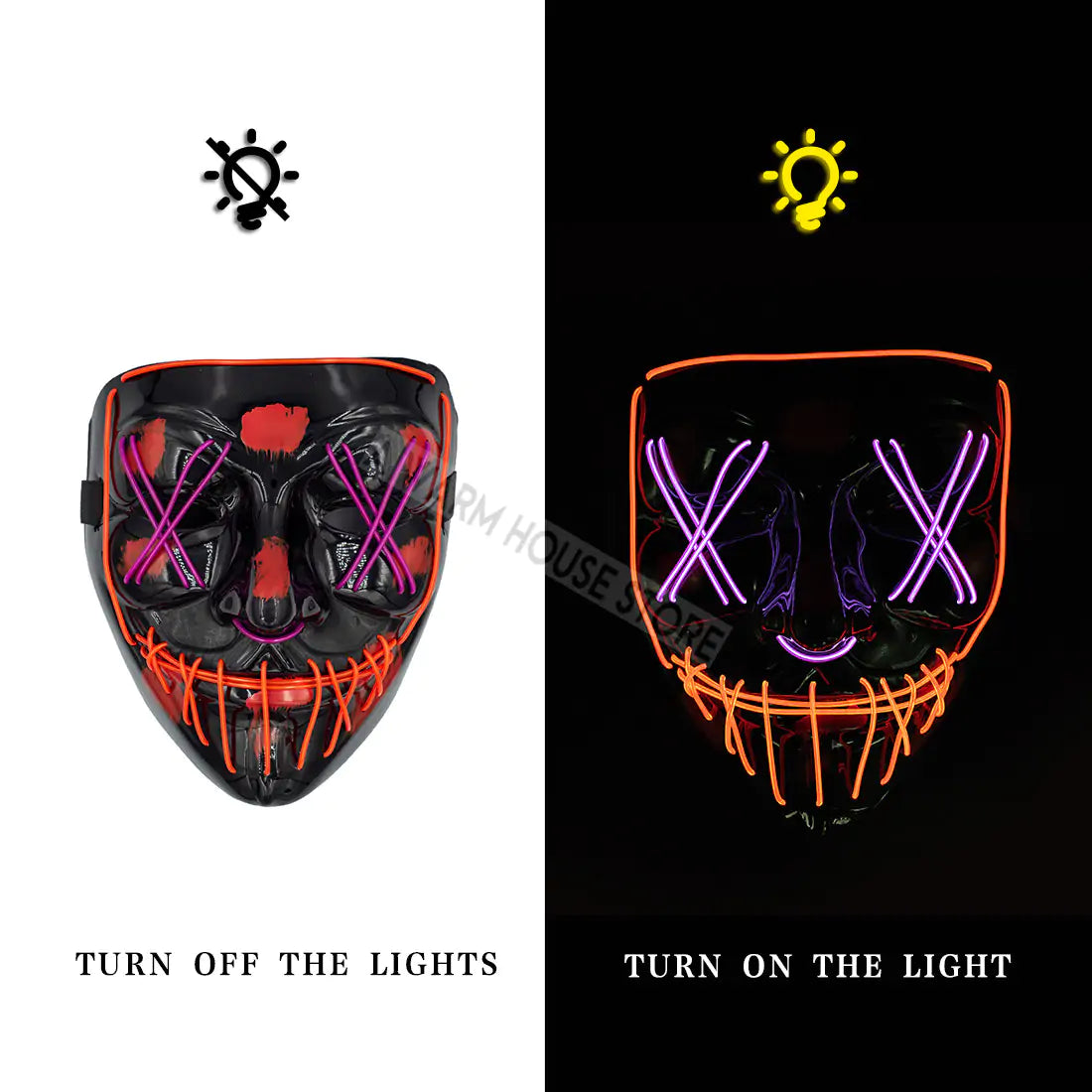 Halloween Mask LED